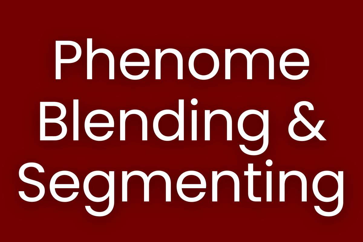 Phenome Blending & Segmenting
